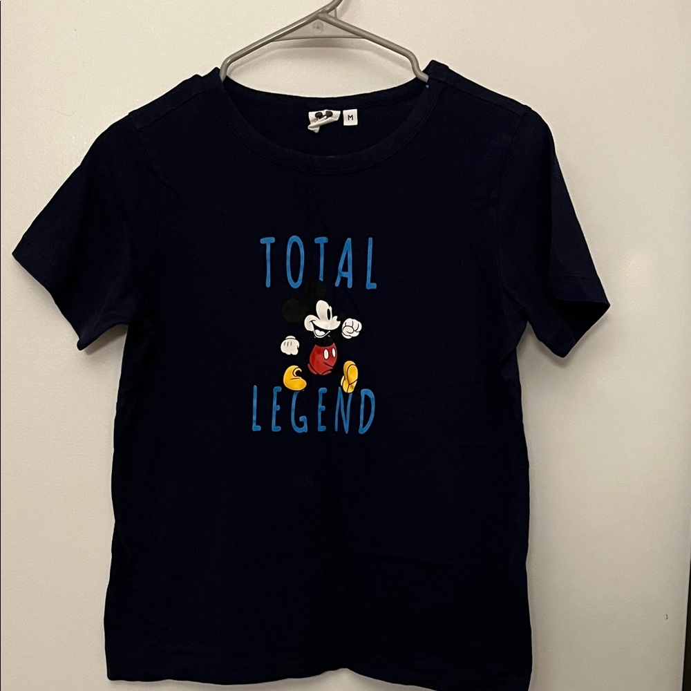 Mickey Mouse Disney T-shirt Total Legend Black Kids Medium
